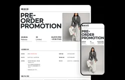 사전 체험 프로모션 템플릿